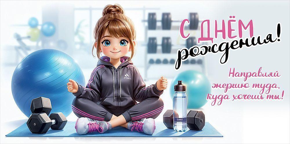 Конверт для денег "С Днём рождения! Направляй энергию..." 50000348
