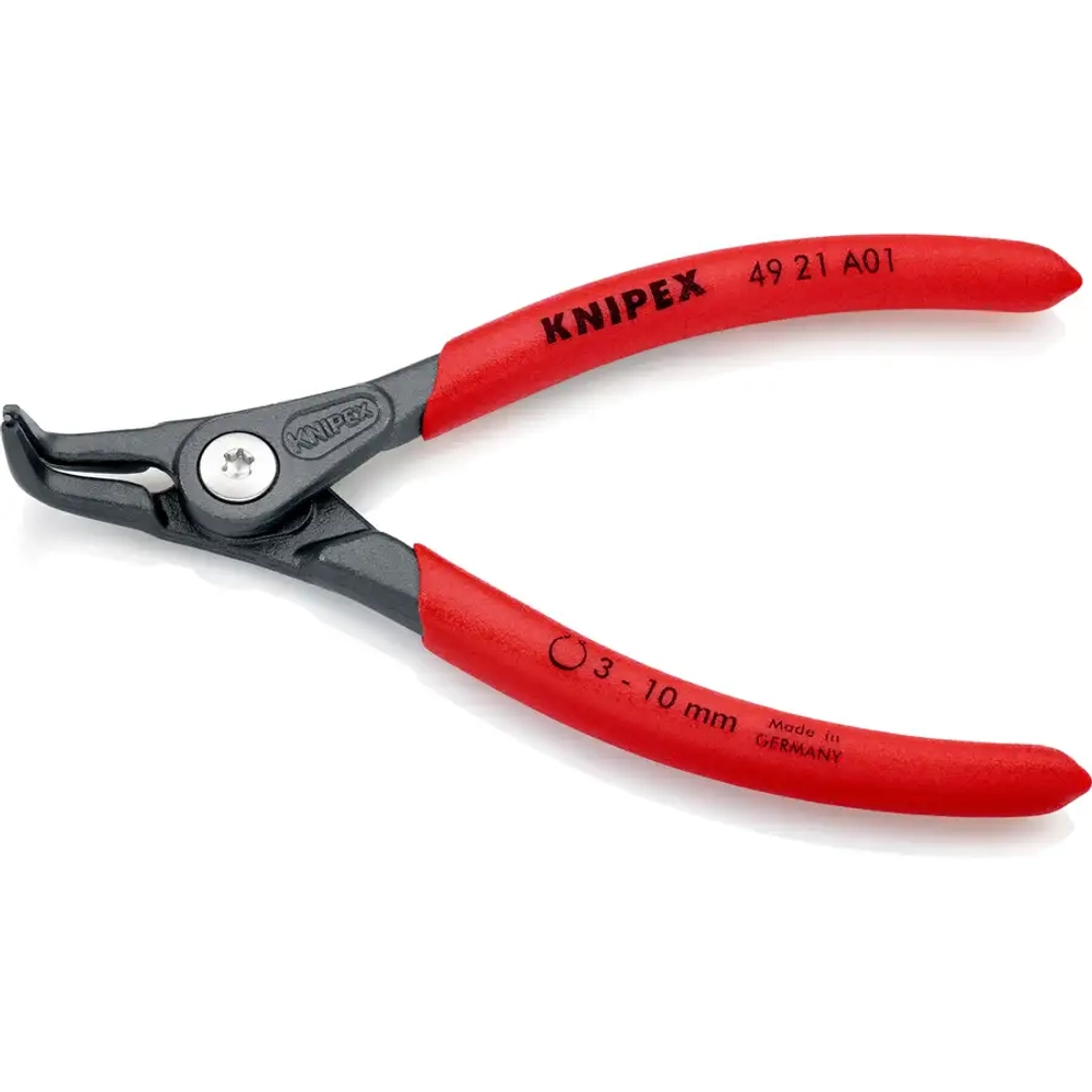 Прецизионные щипцы для стопорных колец черненая 130 мм Knipex 49 21 A01