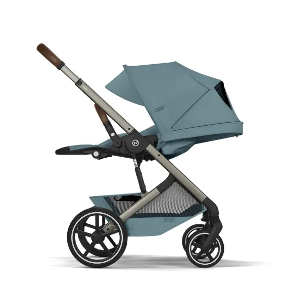 Детская коляска Cybex Balios S Lux TPE 2 в 1 Stormy Blue