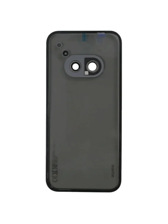 Задняя крышка для Nothing Phone (2a) со стеклом камеры, черная (Black)