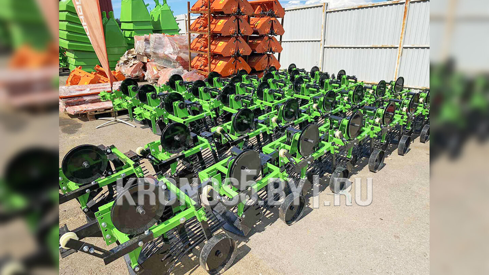 Картофелекопалка вибрационно-грохотная Kerland | Керланд КМ1080 к мотоблоку с водяным охл. — фото 24