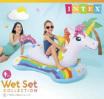 Надувной матрас-наездник Intex 57552 "Единорог", 163х86см