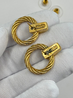 Серьги с кристаллами Christian Dior