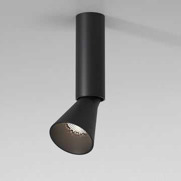 Накладной светодиодный светильник 7W 4000К 25107/LED чёрный Piks Elektrostandard