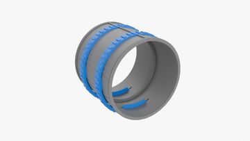 Муфта соединительная Flexag FLS110-G, цвет серый
