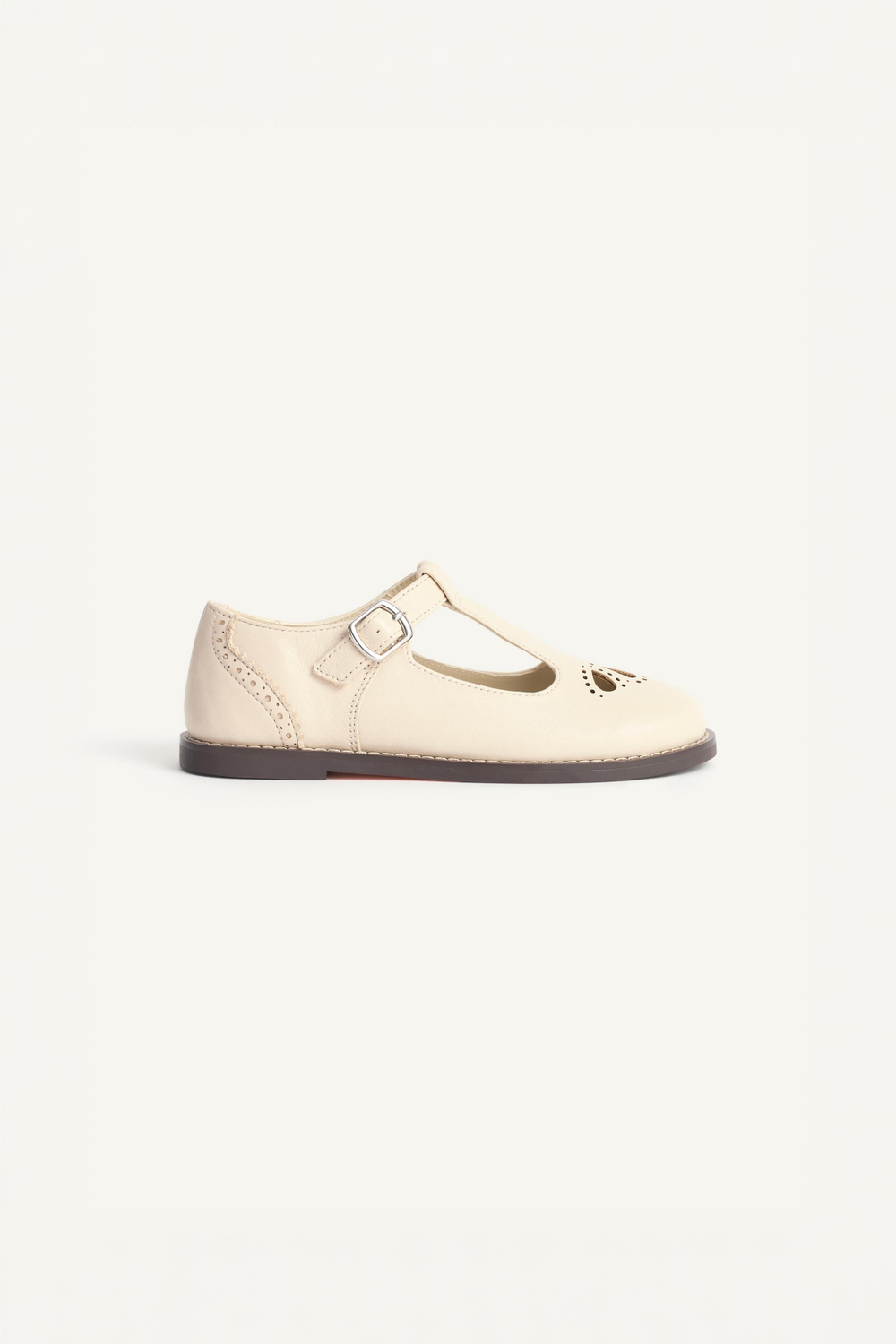 ZARA КОЖАНЫЕ ТУФЛИ - LIMITED EDITION, ЭКРЮ/БЕЛЫЙ