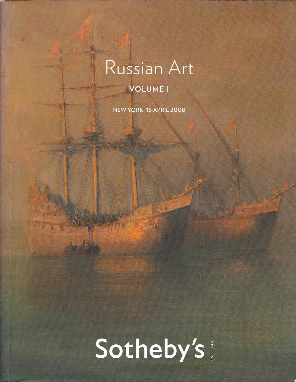 Каталог аукциона Sotheby's, Нью-Йорк, Русское искусство, Часть 1 от 15 апреля 2008 года