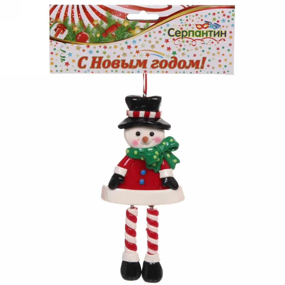 Подвеска СЛАДОСТЬ «Новогоднее веселье» 16,5 см, в ассортименте