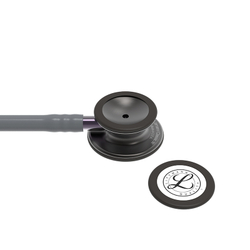Стетоскоп Littmann Classic III, серый, дымчатая акустическая головка, фиолетовый ствол (5873)