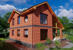Кирпич Керма Красный RUSSET GRANITE