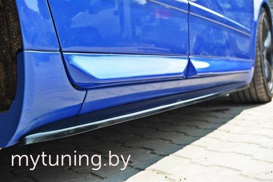 Комплект накладок на пороги для AUDI A4 B6 (03-05)