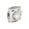 Розетка с USB A+C с заземлением и защитными шторками Systeme Electric AtlasDesign Жемчуг ATN000432