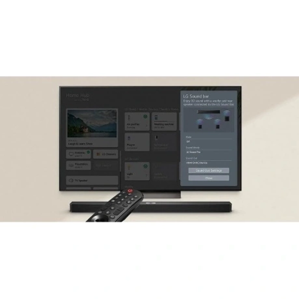 Саундбар LG S80TR 5.1.3 360Вт+220Вт черный