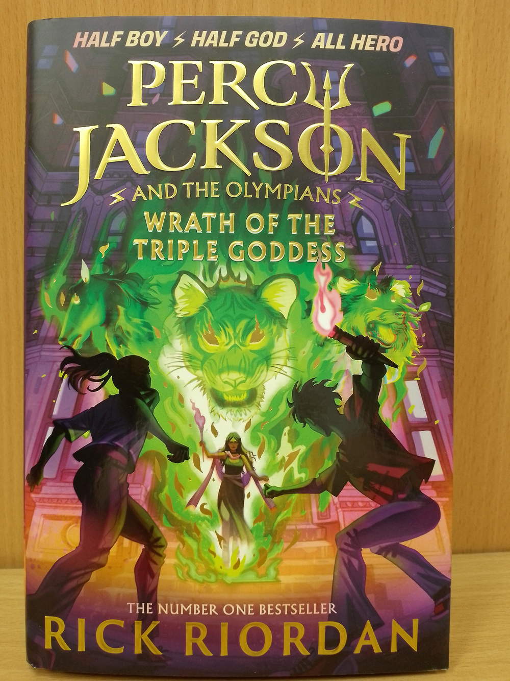 Percy Jackson and the Olympians: Wrath of the Triple Goddess (Rick Riordan) Book 7