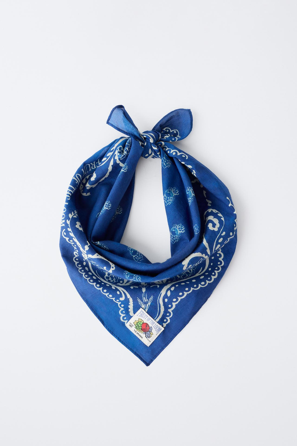 ZARA - FRUIT OF THE LOOM™ БАНДАНА С ПРИНТОМ, СИНИЙ