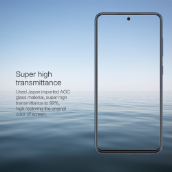 Защитное стекло с прозрачными рамками от Nillkin для Samsung Galaxy S21 FE 5G, серия H Anti-Explosion Glass Screen Protector