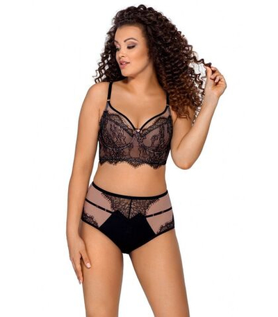 Бюстгальтер на косточках plus size с дополнительными боковыми поддержками (Размер: 85I) (Цвет: белый)