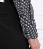 Рубашка P-HANK-s-kent-C1-222 BOSS BLACK - черный(50490357)