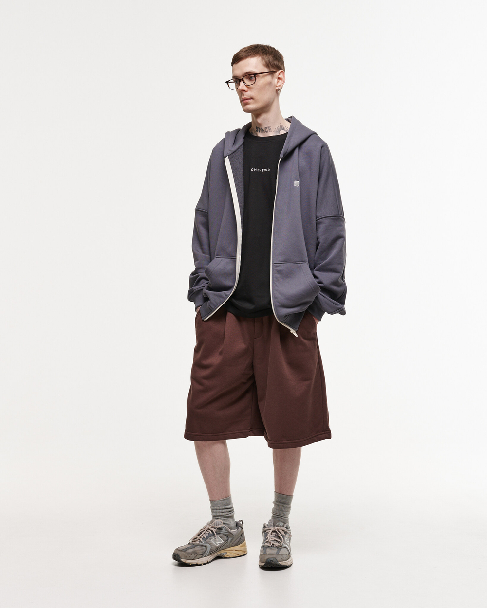 Zip-Up Hoodie LOGO Castlerock