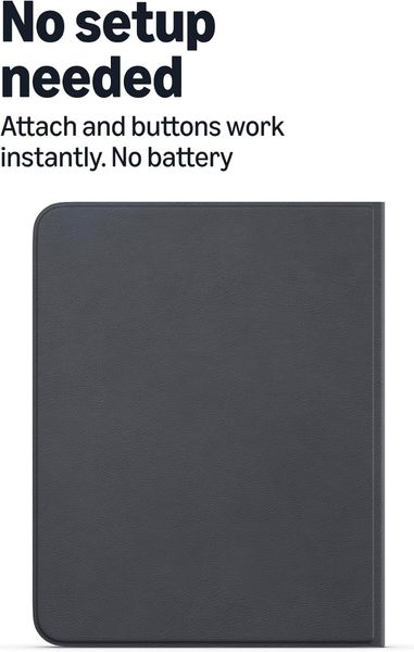 Оригинальный чехол для Amazon Kindle Paperwhite/Colorsoft Signature Edition 2026 Page-Turn Cover, Серый | Graphite