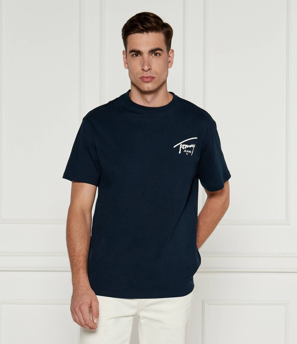 Футболка Tommy Jeans - темно-синий(DM0DM18536)