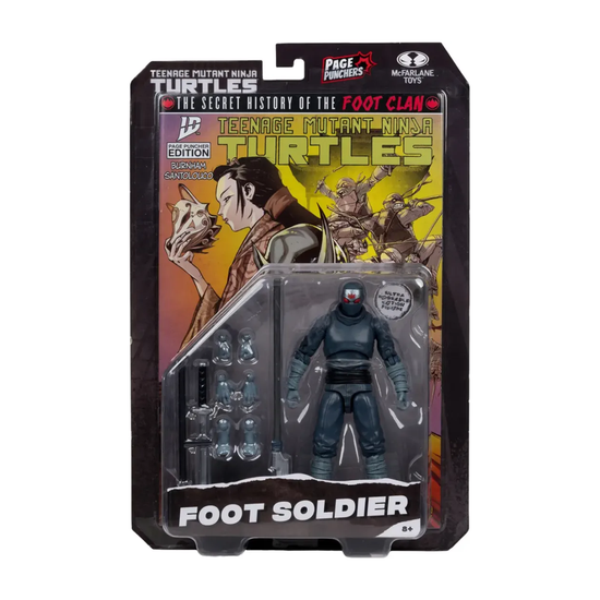 Фигурка McFarlane в ассортименте Черепашки Ниндзя Foot Soldier Comic WaVe1 — пример случайного варианта, 1 штука