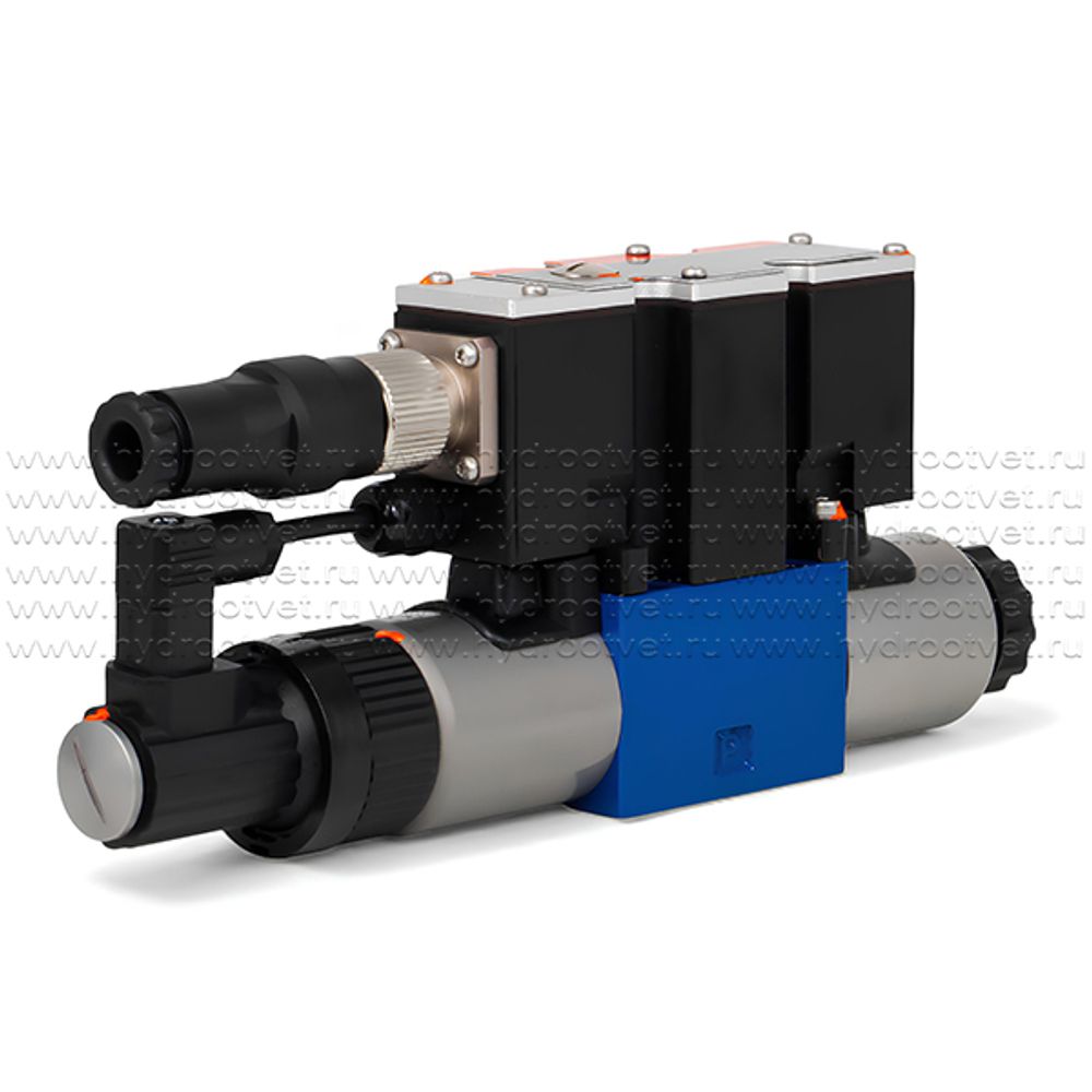 4WREE6V08-2X/G24K31/F1V - Пропорциональный распределитель с обратной связью по положению золотника со встроенным усилителем Ду6, F1 = 4-20 мА, номинальный расход 8 л/мин, схема V 4WREE6V08-2X/G24K31/F1V - Пропорциональный распределитель с обратной связью по положению золотника со встроенным усилителем Ду6, F1 = 4-20 мА, номинальный расход 8 л/мин, схема V