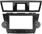 Магнитола для Toyota Highlander 2 XU40 2007-2013 (рамка с крутилками и кнопками) - Teyes CC4-PRO монитор 9.5" 2K QLED на Android 13, Быстрейшая, Snapdragon 778G, ИИ, CarPlay, DSP, 4G SIM-слот