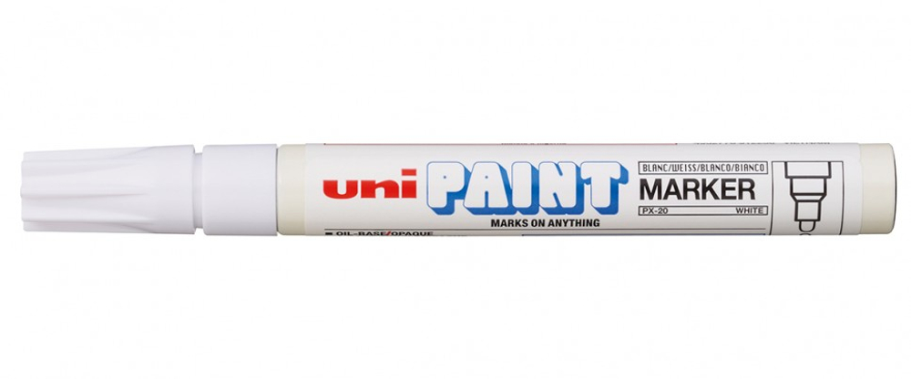Маркер UNI PAINT PX-20 2,2-2,8 мм для метки пчелиных маток (цвет на выбор)