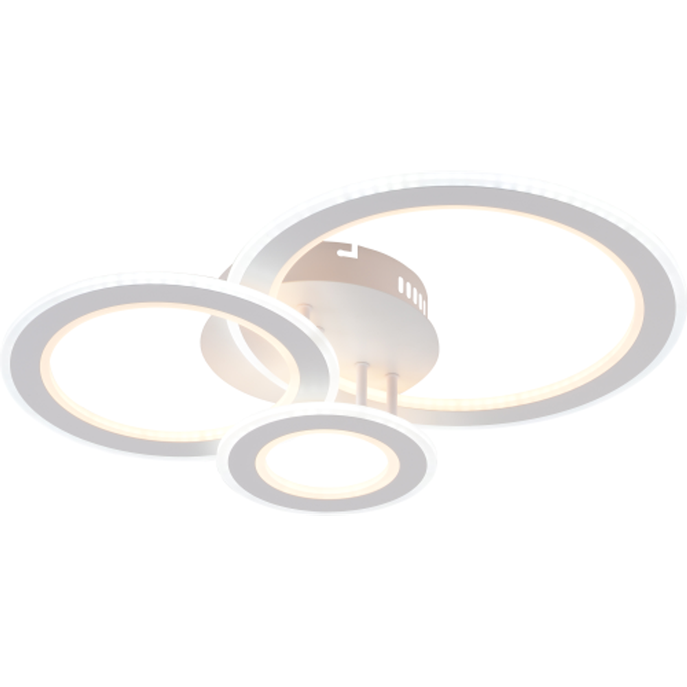 Светильник потолочный светодиодный Rivoli Mirela 6142-101 LED 81 Вт 3000 - 6000 К c пультом | Rivoli