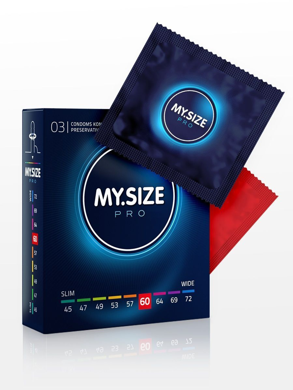 Презервативы MY.SIZE размер 60 3 шт