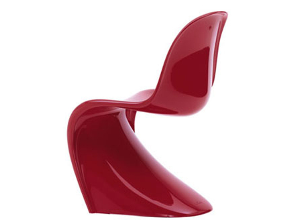 стул panton chair by Verner Panton ( стеклопластик )