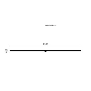 Модульный светильник LED 13W 3000К 1908/06 SP-13 чёрный Formica Divinare