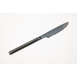 Нож столовый 22 см матовый черный цвет Black Sapporo PVD P.L. - Davinci [12]