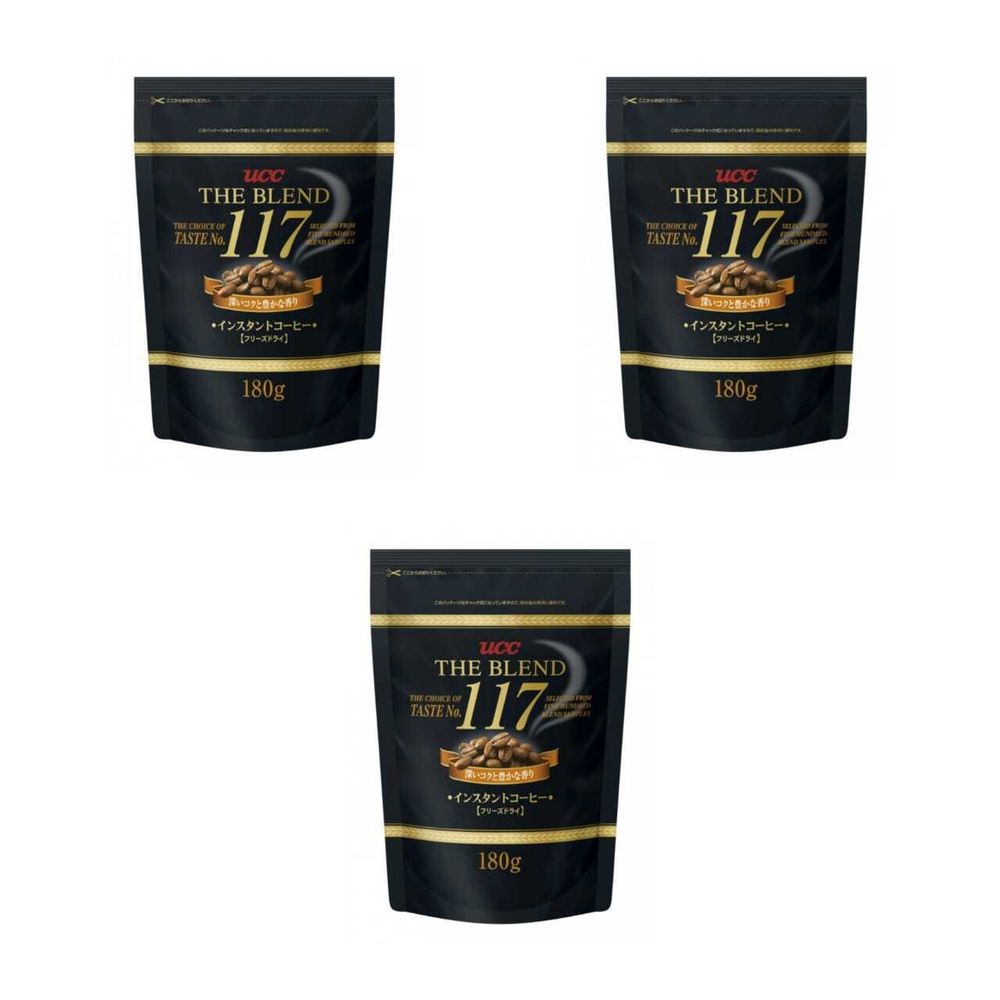 Кофе растворимый UCC The Blend Коллекция 117, 180 г, 3 шт