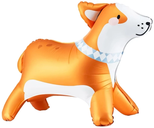 Шар (22''/56 см) Фигура 3D, Корги, 1 шт.,