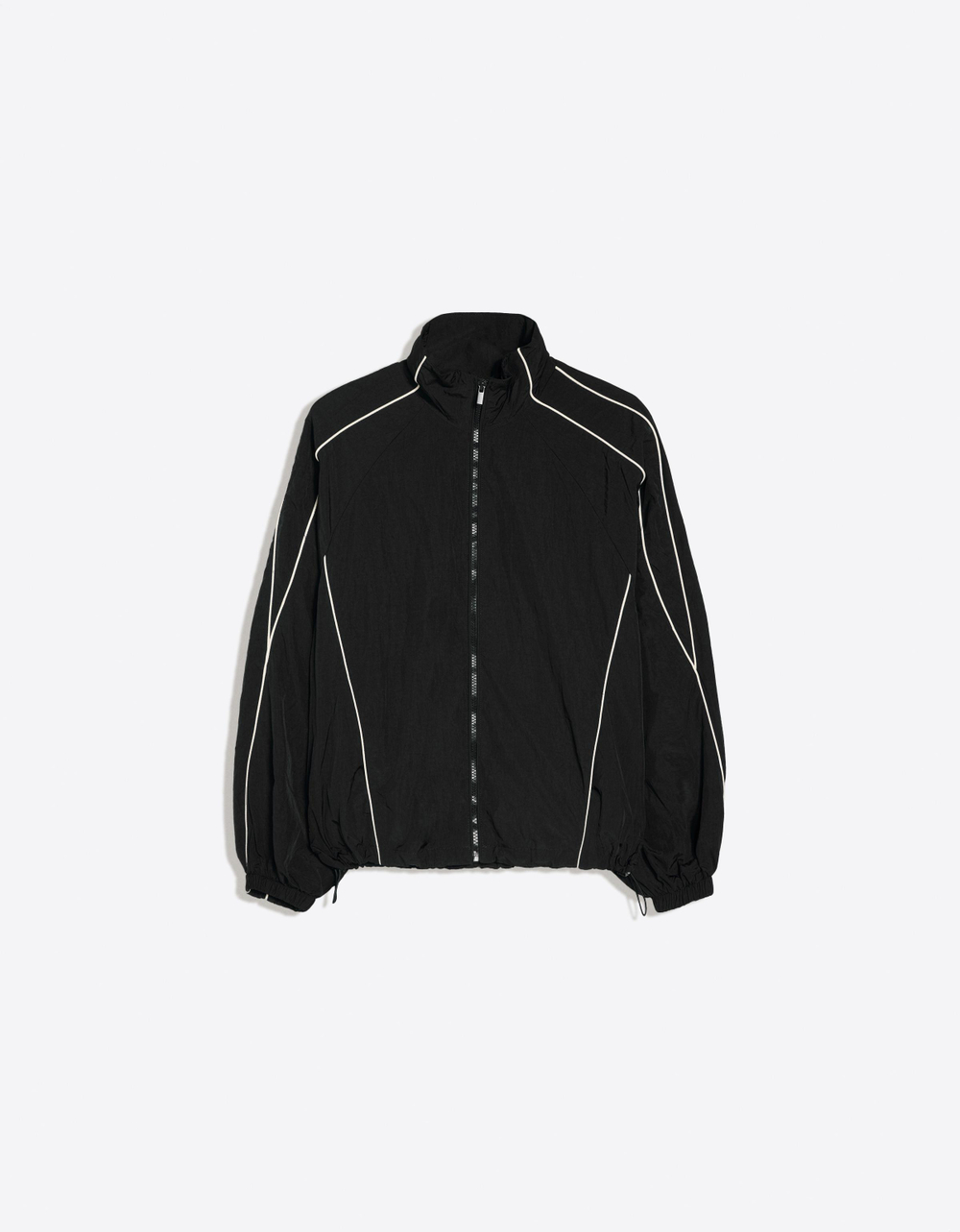 Женская легкая куртка с контрастной отделкой - BERSHKA