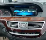 Магнитола для Mercedes-Benz S-класс W221 2009-2013, CL C216 (NTG 3.5) - RDL монитор 10.25" на Android 13, Быстрая, CarPlay, 4G SIM-слот
