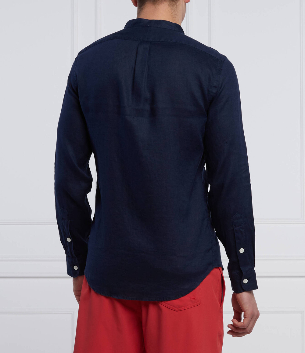 льняная рубашка POLO RALPH LAUREN - темно-синий(710801500)