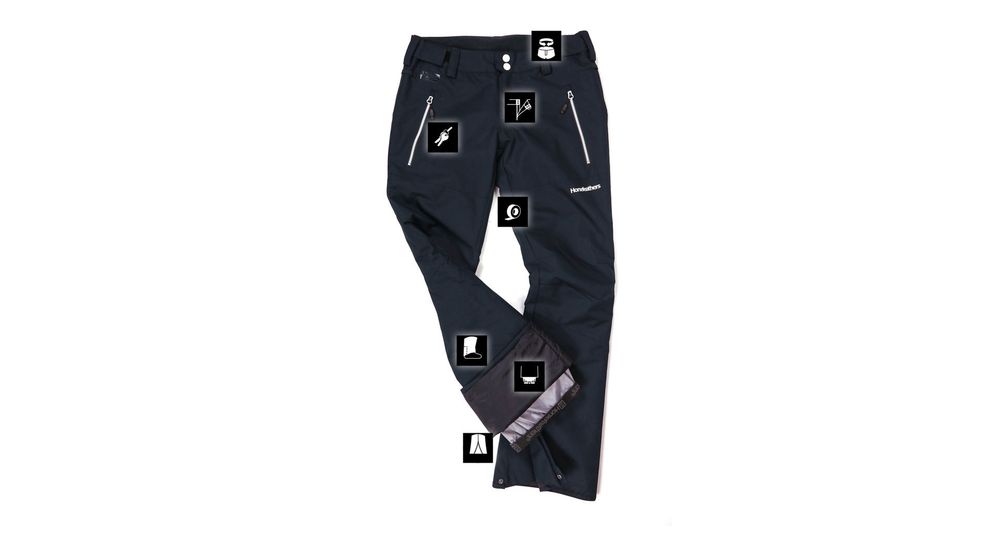 Штаны Horsefeathers AVRIL PANTS black