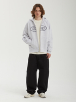 Мужская Толстовка Obey Oval Extra Heavy Zip
