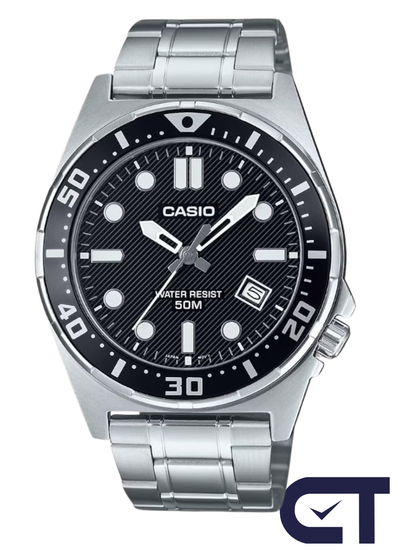 CASIO MTD-135D-1A — мужские часы спортивного стиля