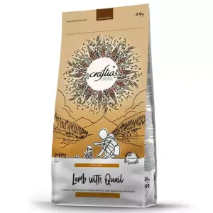 Сухой корм CRAFTIA NATURA для щенков миниатюрных и мелких пород из ягненка с перепелкой