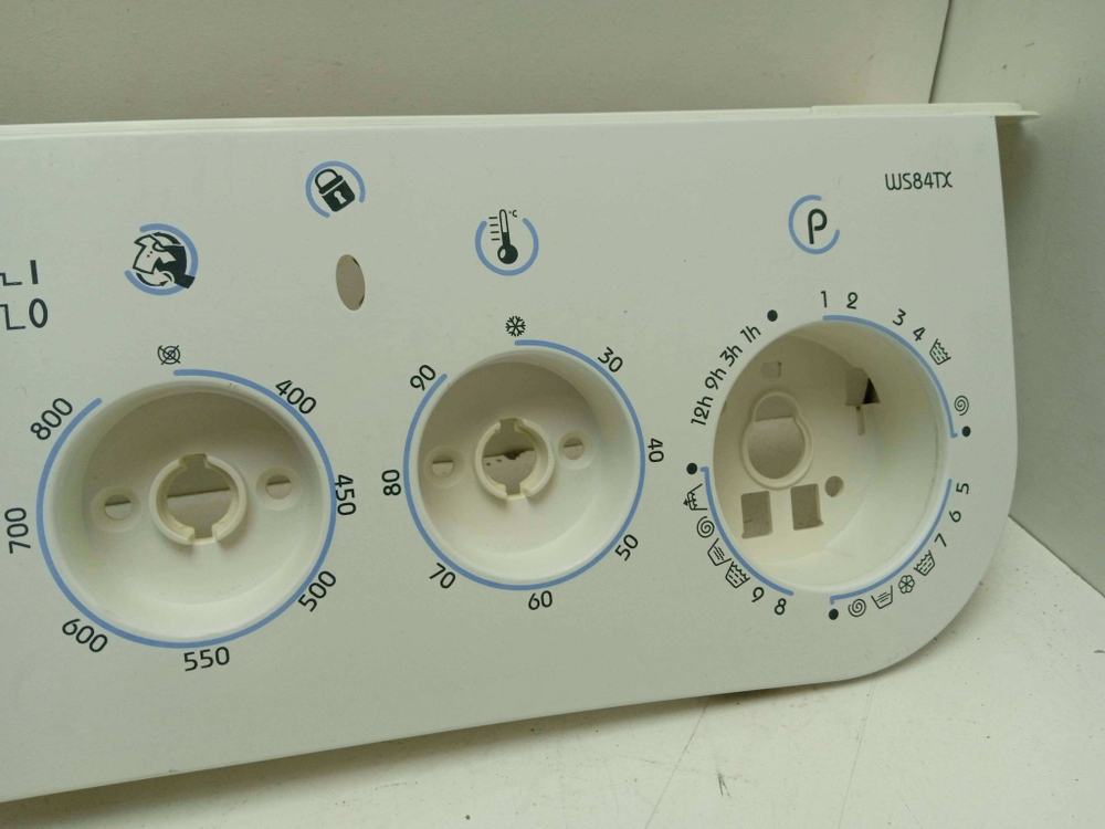 WS84TX кт167 Лицевая панель для стиральной машины Indesit WS84TX б/у