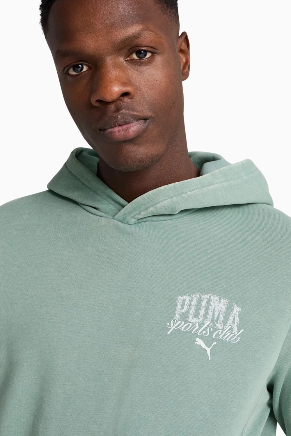 Кофта Puma Classics Washed - зеленый