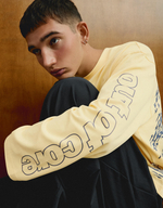 Мужской лонгслив boxy fit OUT OF CORE, арт. 3849/099 - BERSHKA
