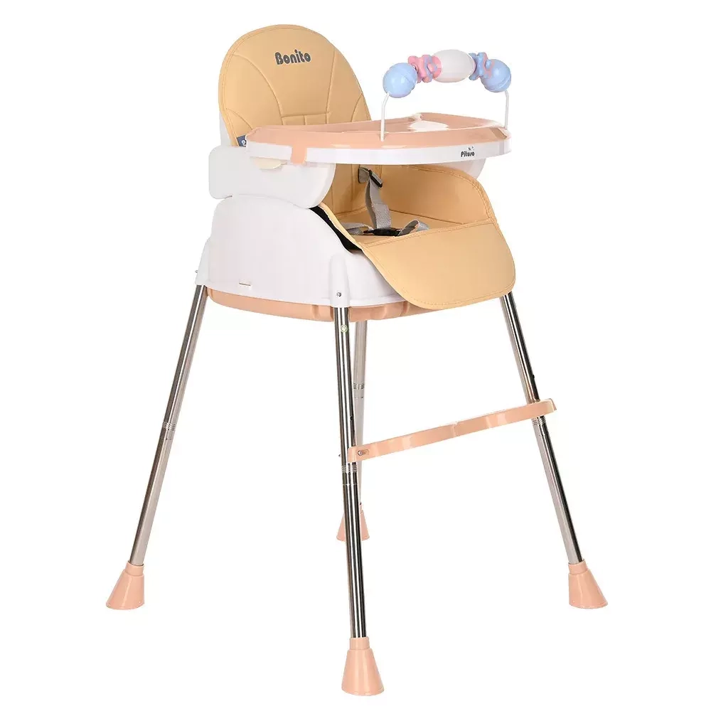 PITUSO Стул для кормления Bonito 3 в 1 Beige/Бежевый