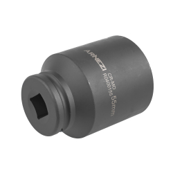 Головка ударная 3/4" 6-гр. 55 мм Cr-Mo удлиненная, на холдере ARNEZI R0400155