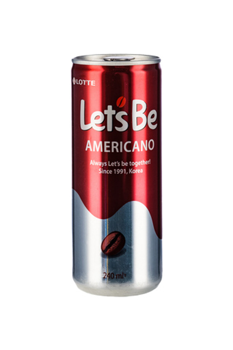 Кофе "lets be" Американо 0,235 л. ж/б (30 шт. в упаковке)