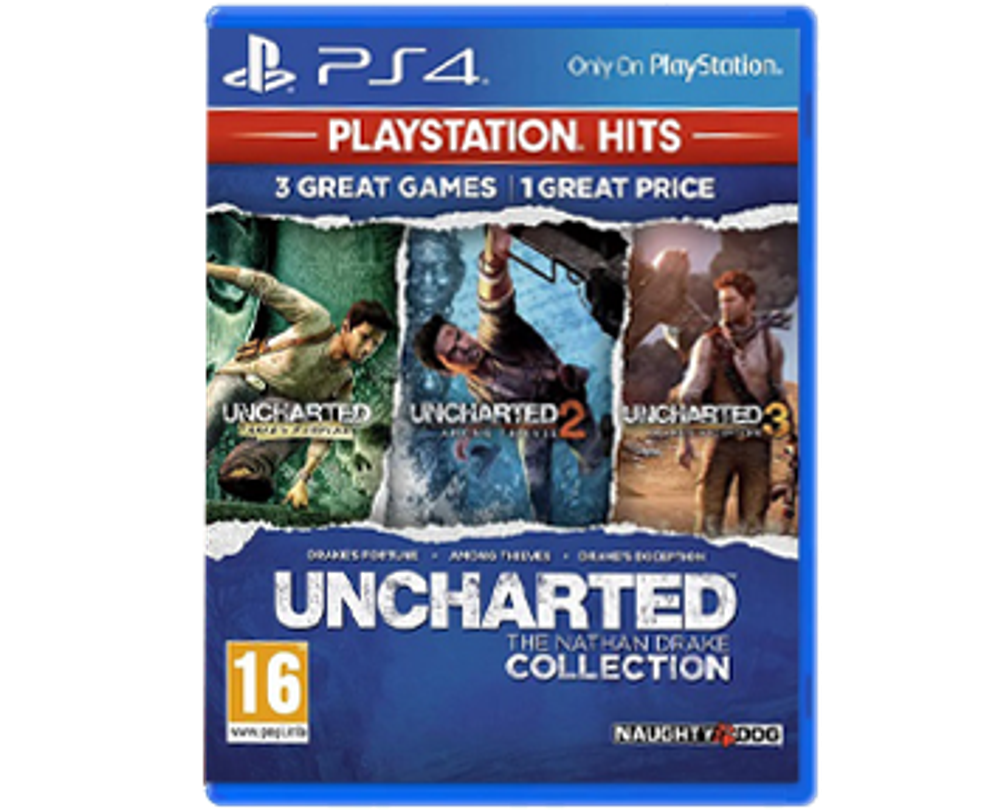 Uncharted: Натан Дрейк Коллекция SUB (PS4) Б/У